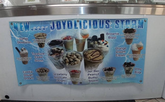 Joy's Ice Cream Plus food