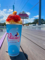 Pelican's Snoballs outside