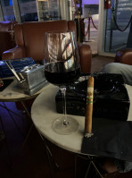 City Cigar Lounge food
