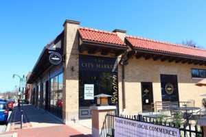 The City Market Cafe outside