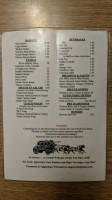 Stagecoach Inn menu
