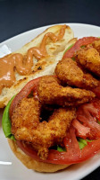 Tiki Tacos 'n Burgers 'n Wings food
