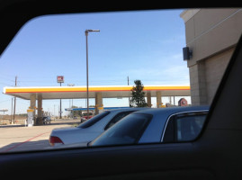 Shell And Mcdonalds outside