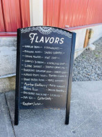 Snoqualmie Gourmet Ice Cream menu