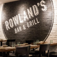 Rowland's Bar Grill food