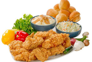 Hartz Chicken Buffet food