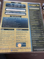 Andys Bar Grill menu