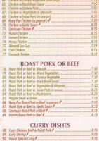 China 8 menu