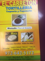 El Carreton Tortilleria food
