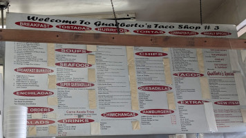 Gualberto's Taco Shop food