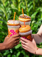 Dunkin' outside