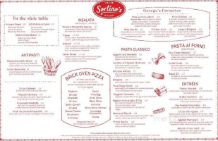 Sortino's Italian Kitchen menu