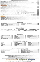Anthony's Trattoria menu