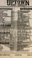 Uptown Grill menu