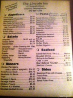 Levanti's menu