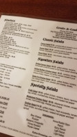 Lisa's Buffalo Grill menu