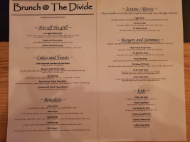 Divide (the) menu