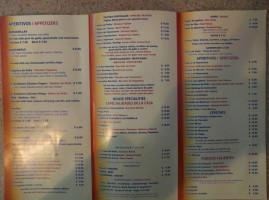 El Sombrero Cuisine menu