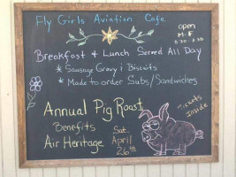Fly Girls Cafe outside