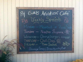 Fly Girls Cafe outside