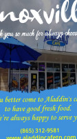 Aladdin's Cafe outside