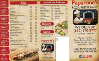 Paparone's food