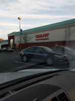 Giant Blue Bell outside