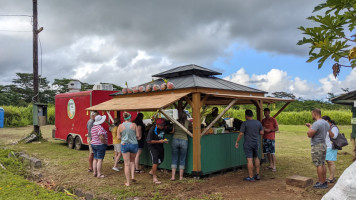 Wailua Falls Fruit Stand outside