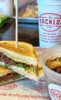 The Backlot Sandwich Shop food