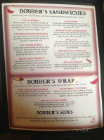 Bobber's menu