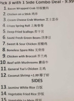 Li's Buffet menu