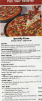 Gianni's Pizza Wings menu