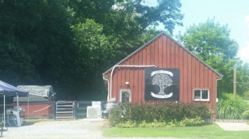 Corcoran Vineyards Cidery outside