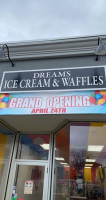 Dreams Ice Cream Waffles food