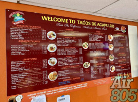 Tacos De Acapulco Grover Beach inside