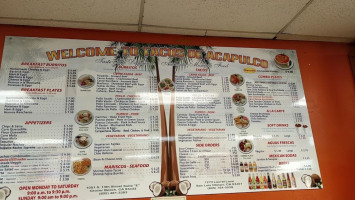Tacos De Acapulco Grover Beach menu