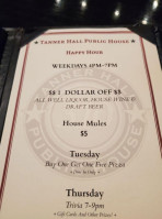 Tanner Hall Public House inside