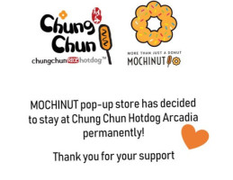 Chung Chun Hotdog Arcadia food