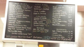 All Star Pizza And Subs menu