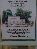 Sebastian's General Store food
