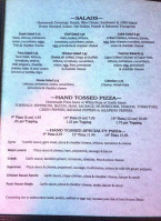 Rock House menu
