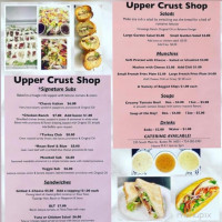 Upper Crust menu