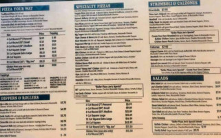 Pizza Joe's menu