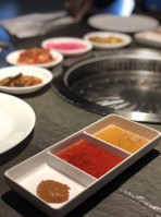 Iron Dish Korean Bbq food