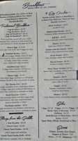 Balance Rock Eatery And Pub menu