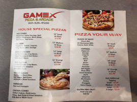 Gamex Pizza Arcade food