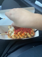 Two Hands Corn Dogs food