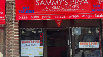 Sammys Pizza And Fried Chicken outside