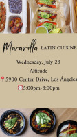 Maravilla Latin Cuisine Catering Co food