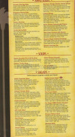 California Pizza Kitchen menu